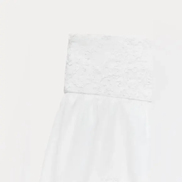 Zara ZW COLLECTION EMBROIDERED MINI SKIRT - Picture 6 of 11